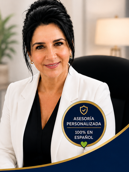 Jeny Garcia, asesora de seguros, taxes, crédito y notaría